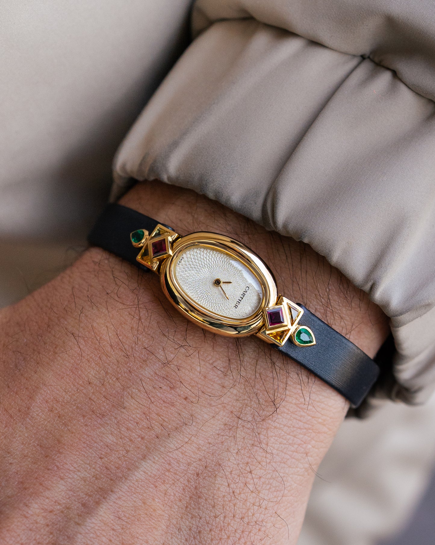 Cartier Baignoire 1960 'Byzantine Exclusive'