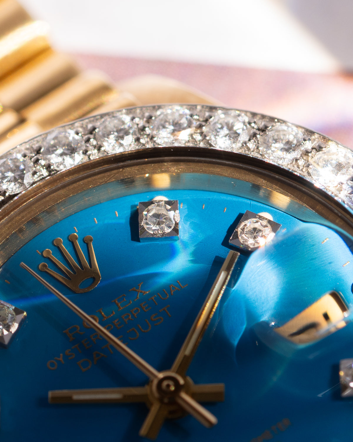 Rolex Lady Datejust 6913 Blue Stella