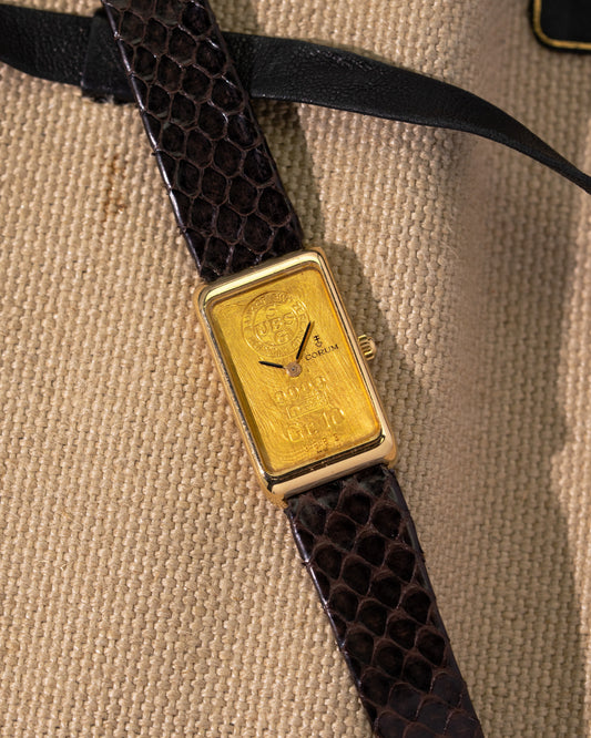 Corum 10g Ignot 999.9 'Bank Of Switzerland' Yellow Gold.