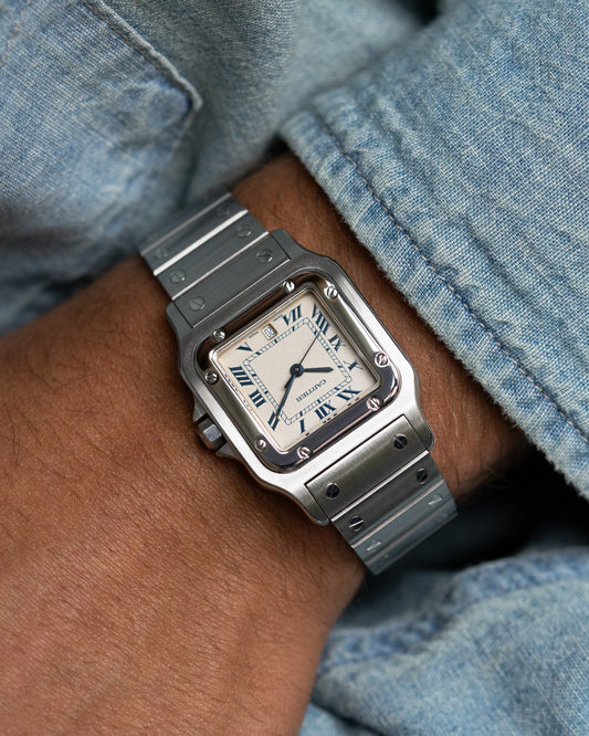 Cartier Galbée 'Blue' 1564
