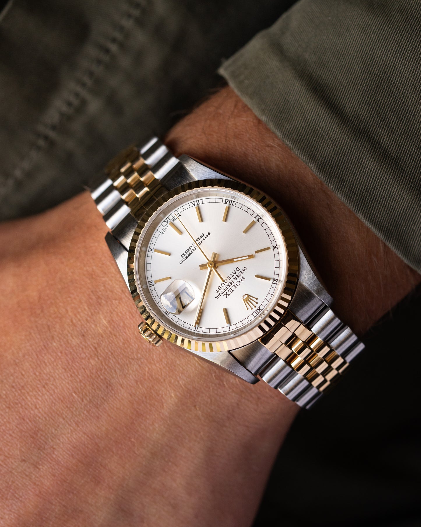Rolex Datejust 16233 'Silver'