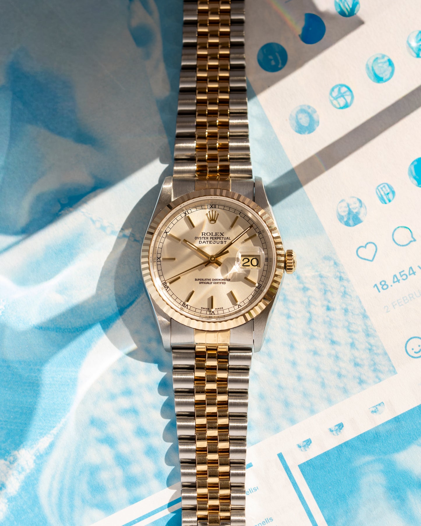 Rolex Datejust 16233 'Silver'