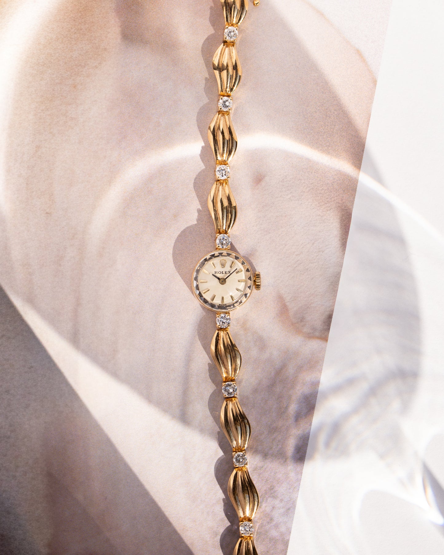 Rolex Cocktail Diamond 14K 'Wave'