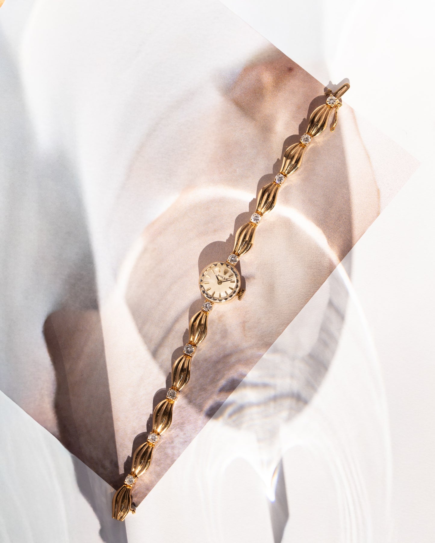 Rolex Cocktail Diamond 14K 'Wave'