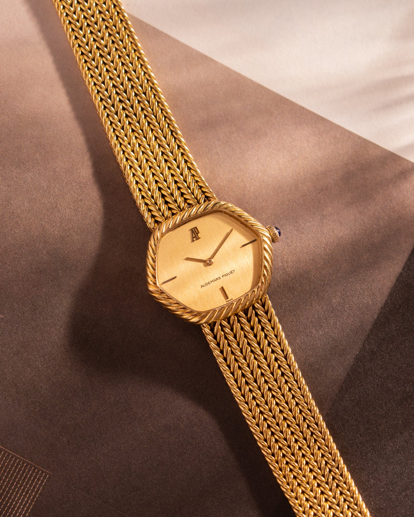 Audemars Piguet 'Hexagon' 18K Gold