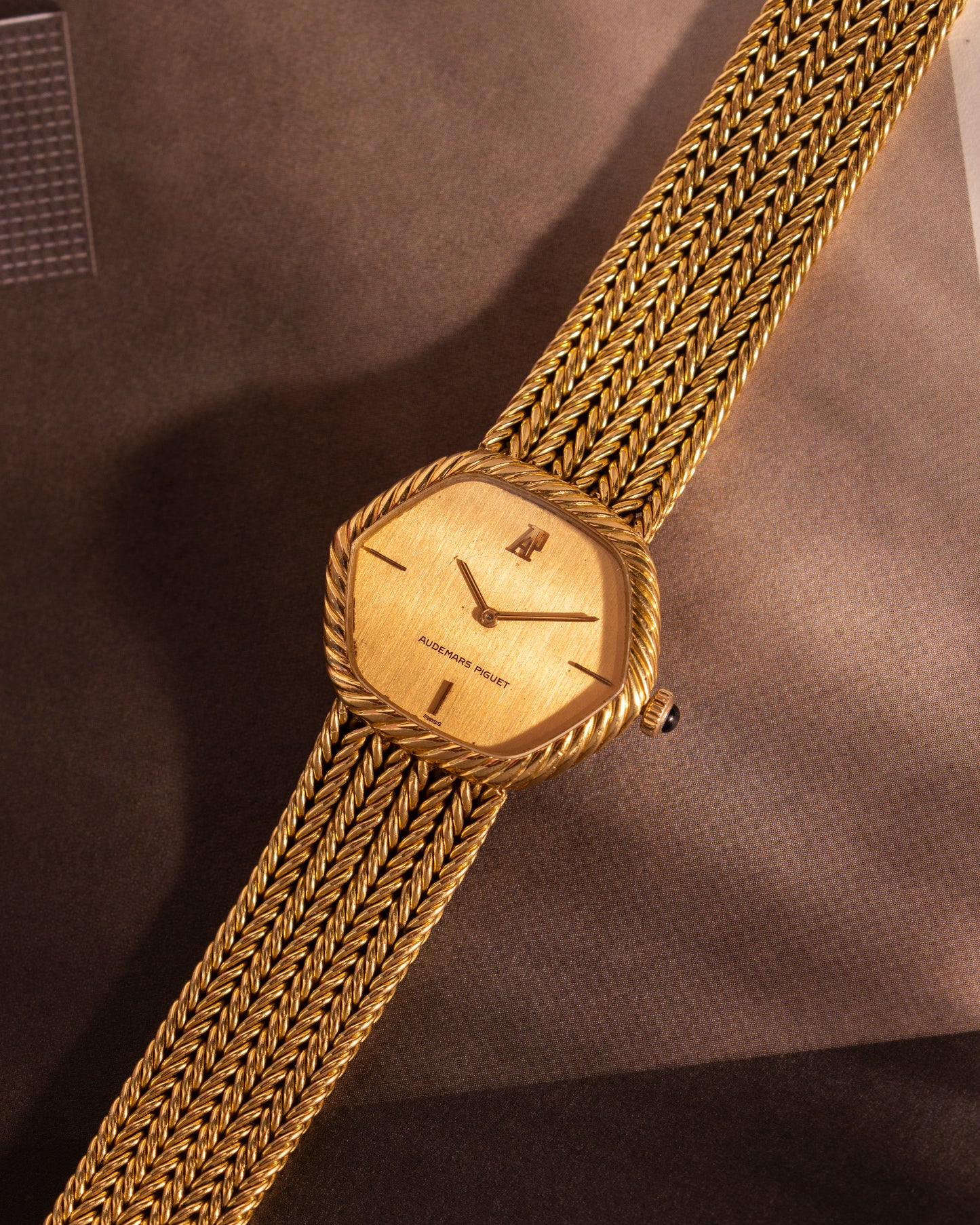 Audemars Piguet 'Hexagon' 18K Gold