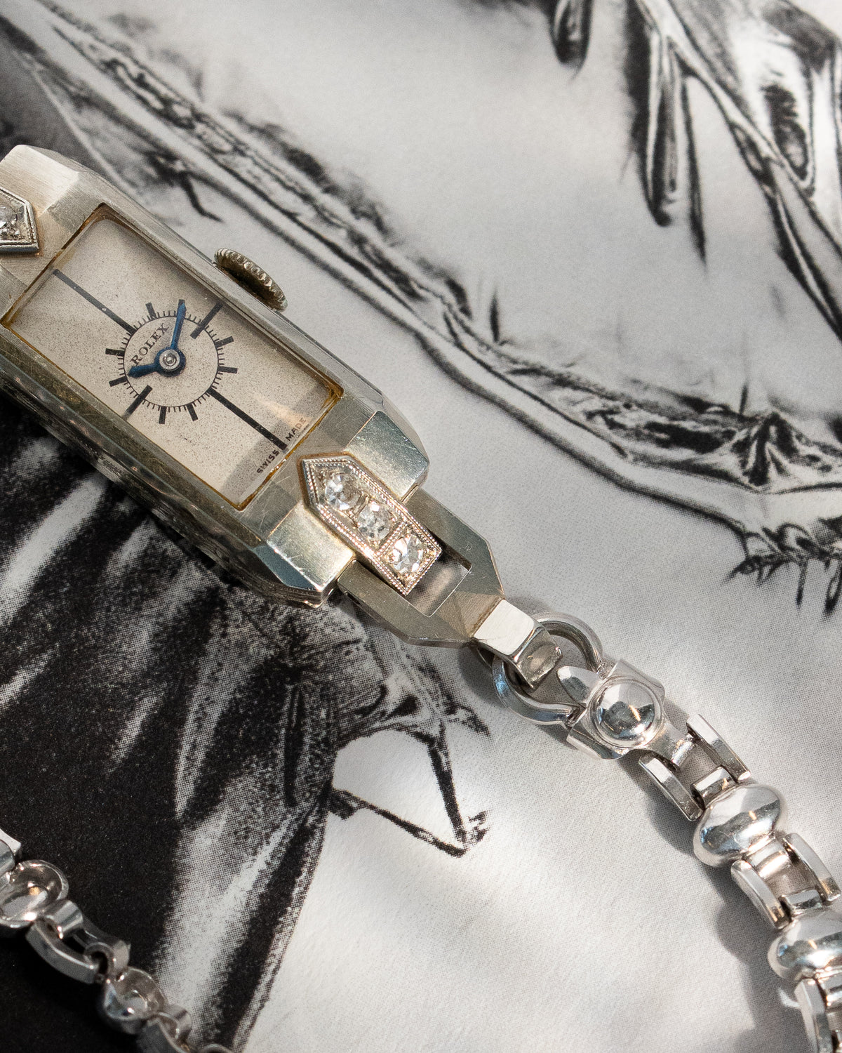 Rolex Lady Deco 'Sector' Watch