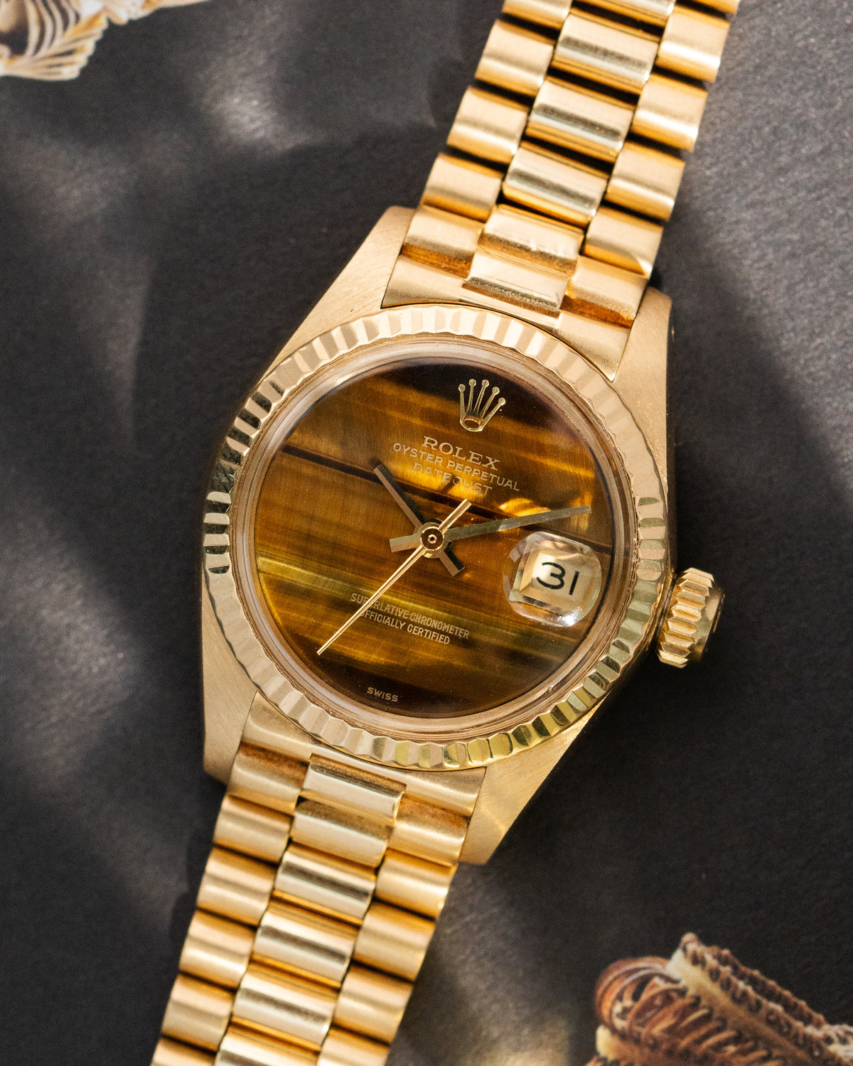 Rolex Lady Datejust 6917 Tiger Eye