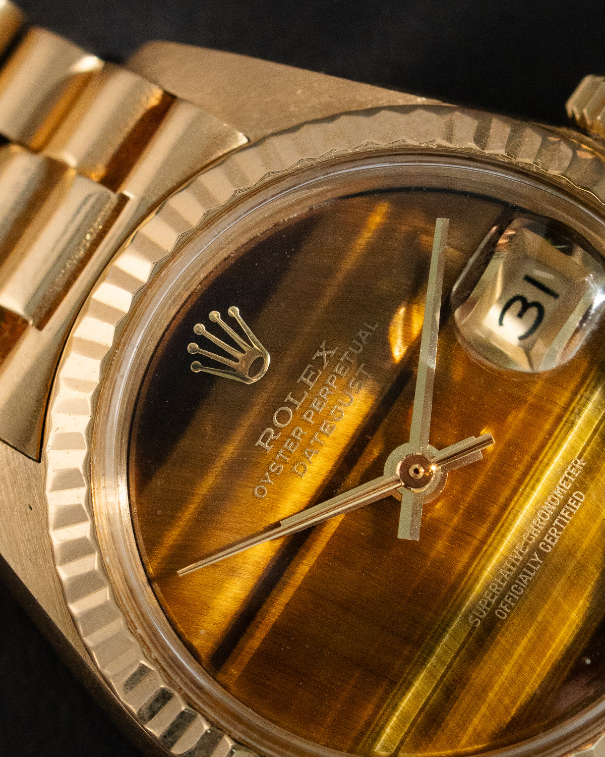 Rolex Lady Datejust 6917 Tiger Eye