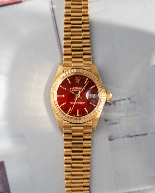 Rolex Lady Datejust 6917 Oxblood Stella