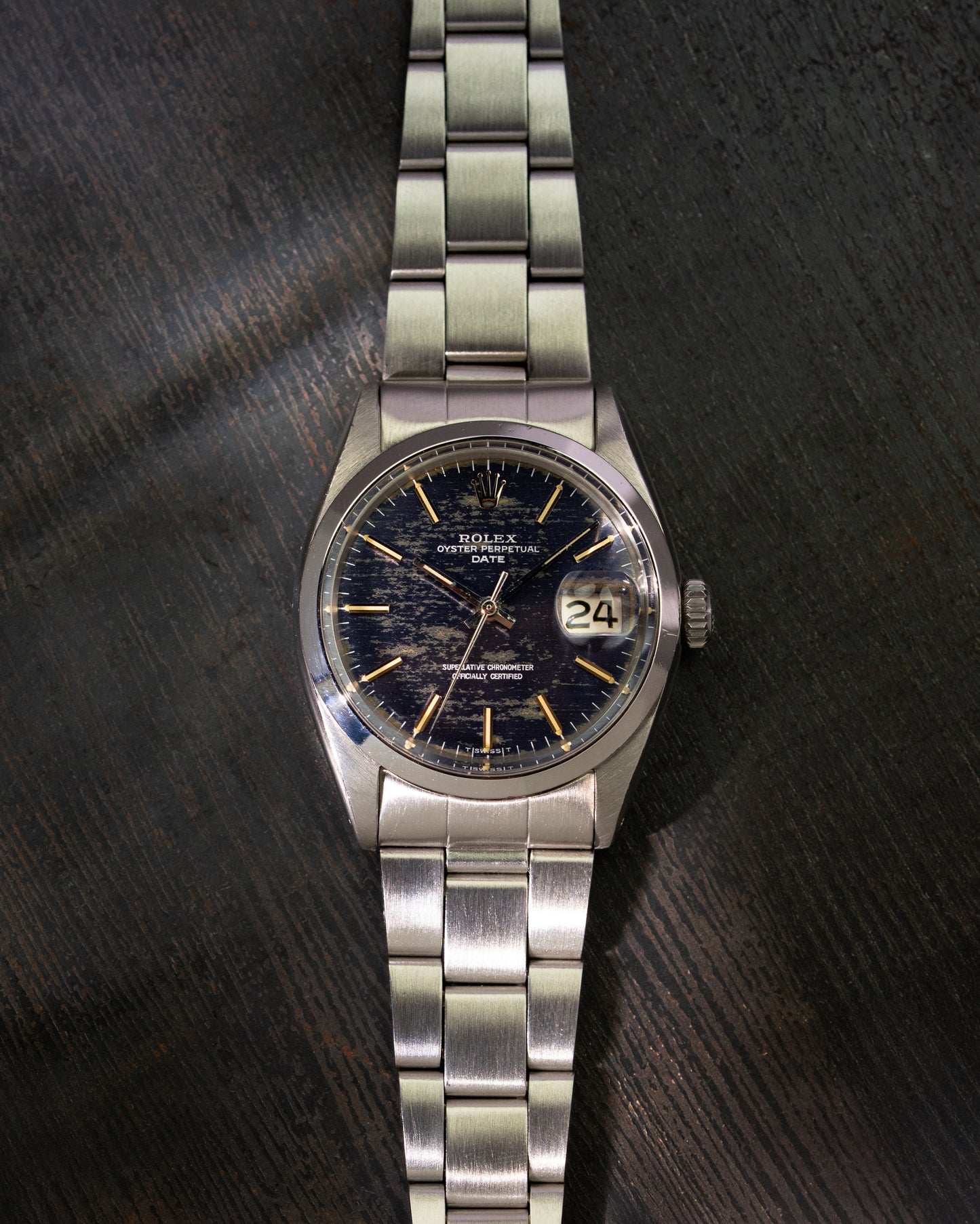 Rolex Date 1500 'Blue Camo'